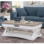 Parker House Americana Modern Cocktail Table in Cotton - Black Friday Sale 