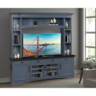 Parker Living Americana Modern 92 in. Entertainment Center in Denim - Black Friday Sale