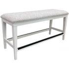 Parker House Americana Modern 49 in. Upholstered Counter Bench in Cotton