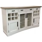 Parker House Americana Modern Buffet Server with Quartz Insert in Cotton