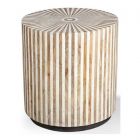 Parker Living Crossings Downtown Round End Table in Amber (Dropshippable) - Black Friday Sale