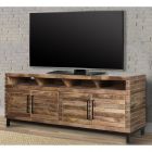 Parker Living Crossings Downtown 86 in. TV Console in Amber - Black Friday Sale