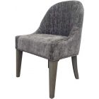 Parker House Pure Modern Upholstered Armless Side Chair in Moonstone