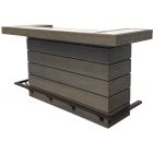 Parker House Pure Modern 78" Bar in Moonstone