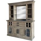 Parker House Sundance 2 Piece Buffet & Bar Hutch in Sandstone