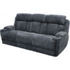 Parker Living Dalton Power Drop Down Console Sofa in Lucky Charcoal (Promo)