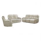 Parker Living Dalton Power Drop Down Console Sofa Set in Lucky Fawn (Promo)