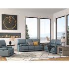 Parker Living Whitman Power Cordless Sofa Set in Azure