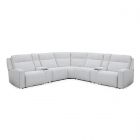 Parker Living Lancaster 7pc Fluffy River Rock Zero Gravity Modular Power Reclining Sectional