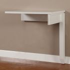 Parker House Boca Corner Table in Cottage White (Dropshippable) - Black Friday Sale