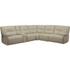 Parker Living Spartacus Oyster 6pc Sectional with 2pc Armless Chair (Promo)
