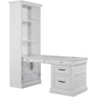 Parker House Shoreham Effortless White Peninsula Desk (Promo)