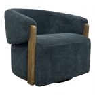 Parker Living Finley - Island Teal Swivel Accent Chair