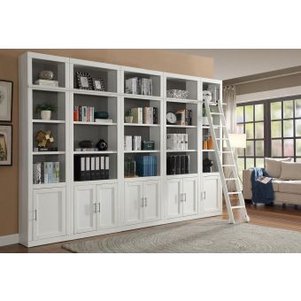 Parker House Catalina 6pc Small Library Wall With Ladder