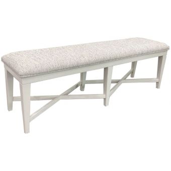 Parker House Americana Modern 58 in. Upholstered Bench in Cotton