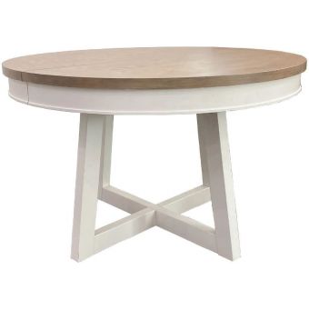 Parker House Americana Modern 48 in. Round Dining Table in Cotton