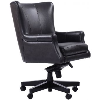 Parker Living DC#129 Leather Desk Chair in Cyclone