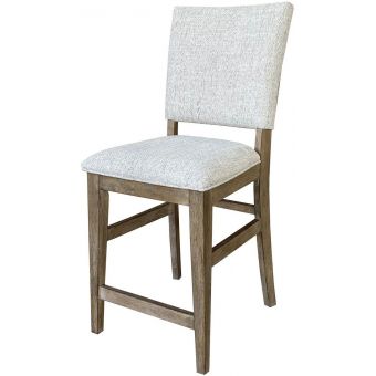 Parker House Sundance Upholstered Counter Chair in Sandstone - Set of 2