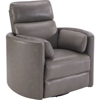 Parker Living Radius Power Cordless Swivel Glider Recliner in Heron