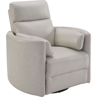 Parker Living Radius Power Cordless Swivel Glider Recliner in Ivory