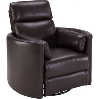Parker Living Radius Power Cordless Swivel Glider Recliner in Brown