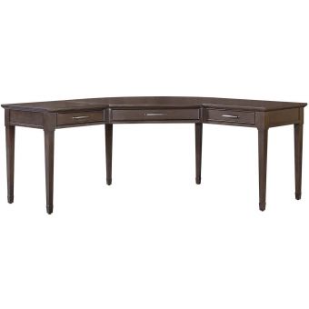 Parker House Shoreham Boomerang Desk in Medium Roast