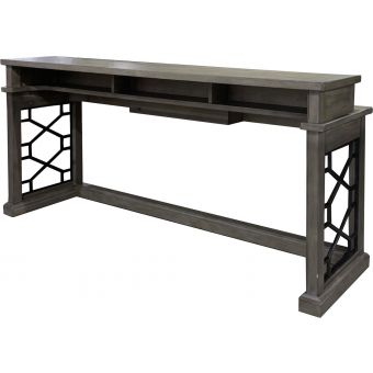 Parker House Sundance Everywhere Console Table in Smokey Grey