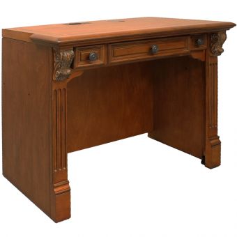 Parker House Huntington Library Desk in Antique Vintage Pecan