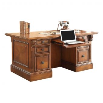 Parker House Huntington Double Pedestal Executive Desk