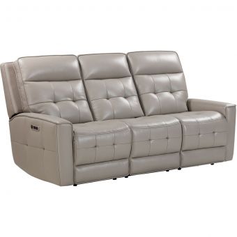 Parker Living Canterbury Pewter Power Reclining Zero Gravity Sofa