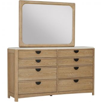 Parker House Escape 8 Drawer Dresser and Mirror