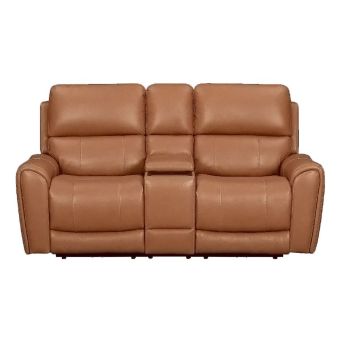 Parker Living Hancock-Apple Cider Zero Gravity Power Reclining Console Loveseat