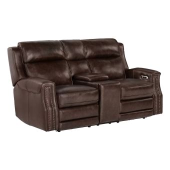 Parker Living Hensley-Smooth Espresso Power Loveseat