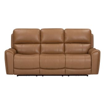 Parker Living Hancock-Apple Cider Zero Gravity Power Reclining Sofa with Drop Down Table