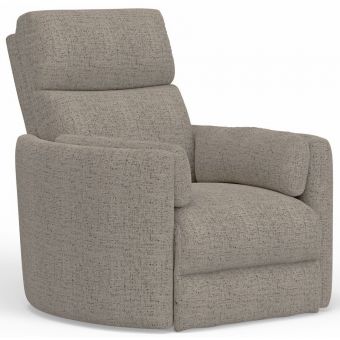 Parker Living Radius Burlap Manual Swivel Recliner
