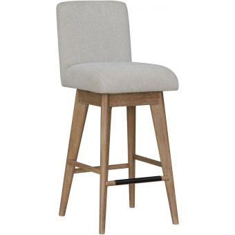 Parker House Escape Upholstered Swivel Barstool